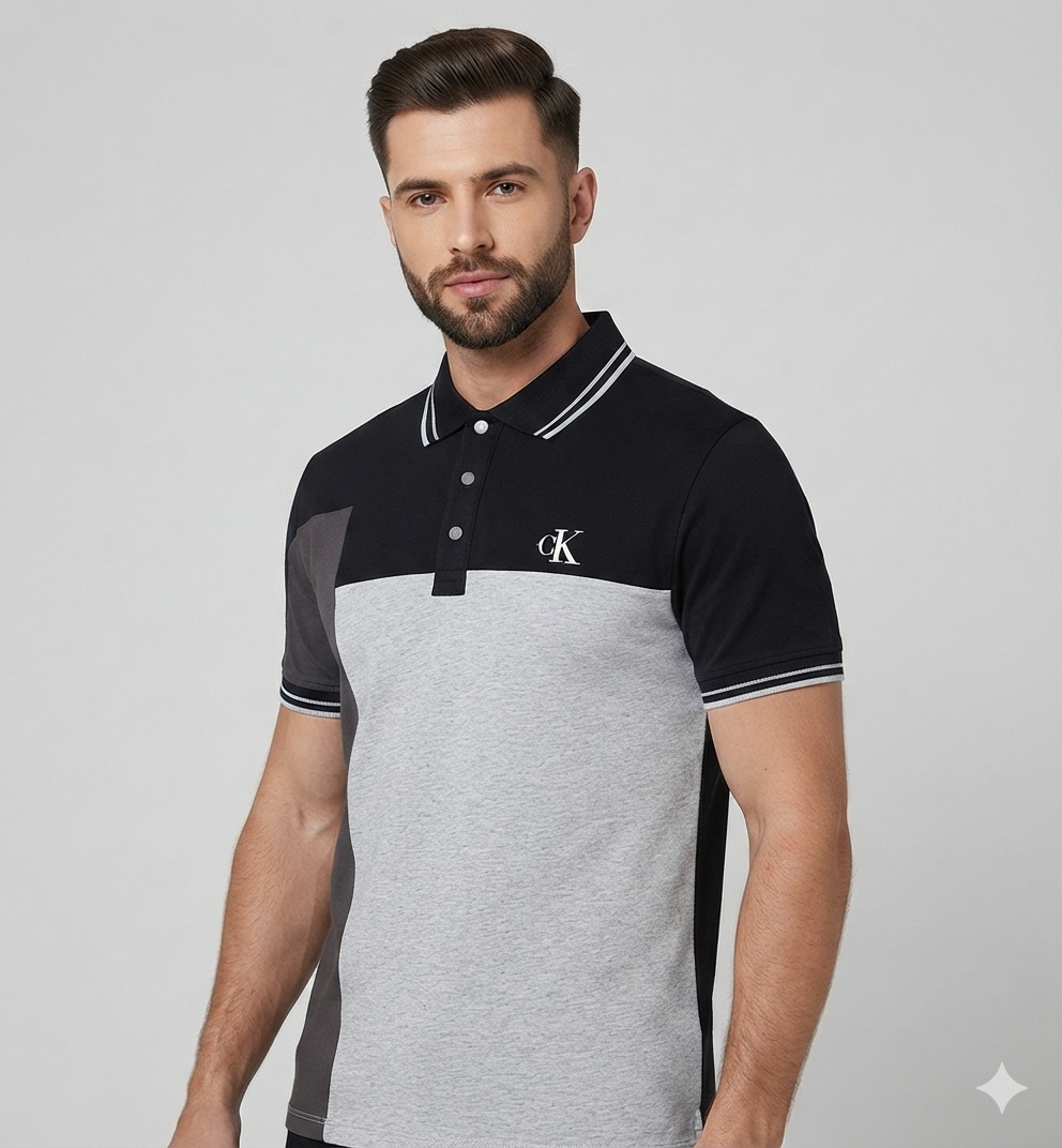 Men's Premium Color Block style t-shirt