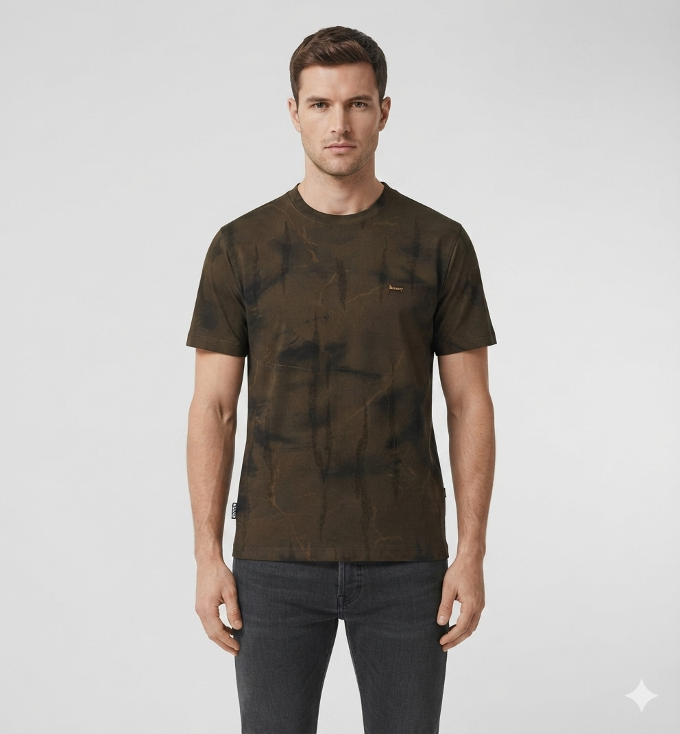 Men's Marble Print Premium T-Shirt