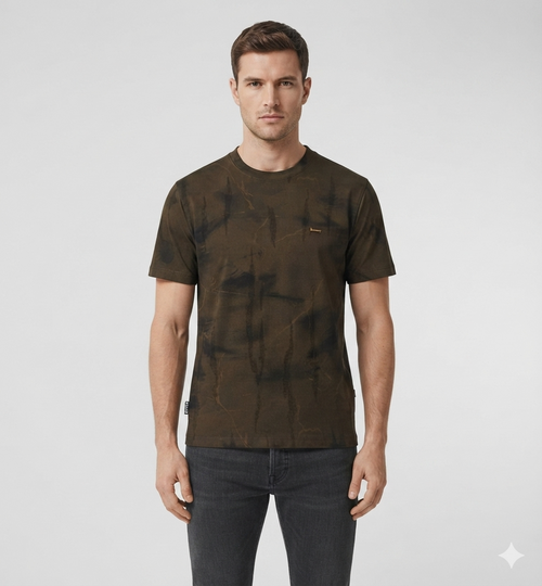 Men's Marble Print Premium T-Shirt