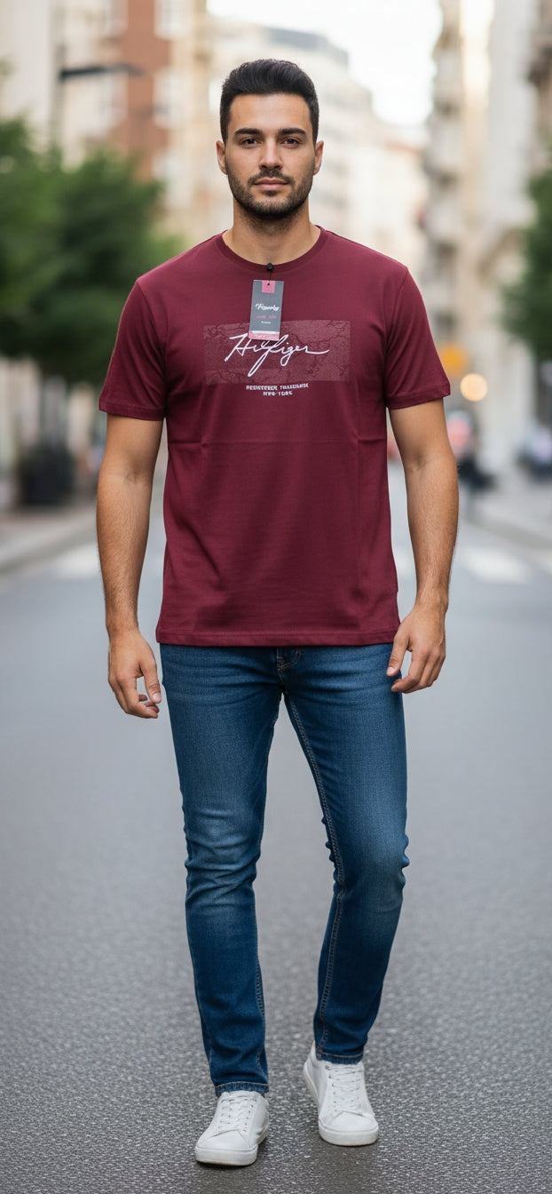 Jersey half sleeve -t-shirt