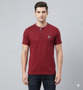 Men's Premium Henley Neck T-Shirt